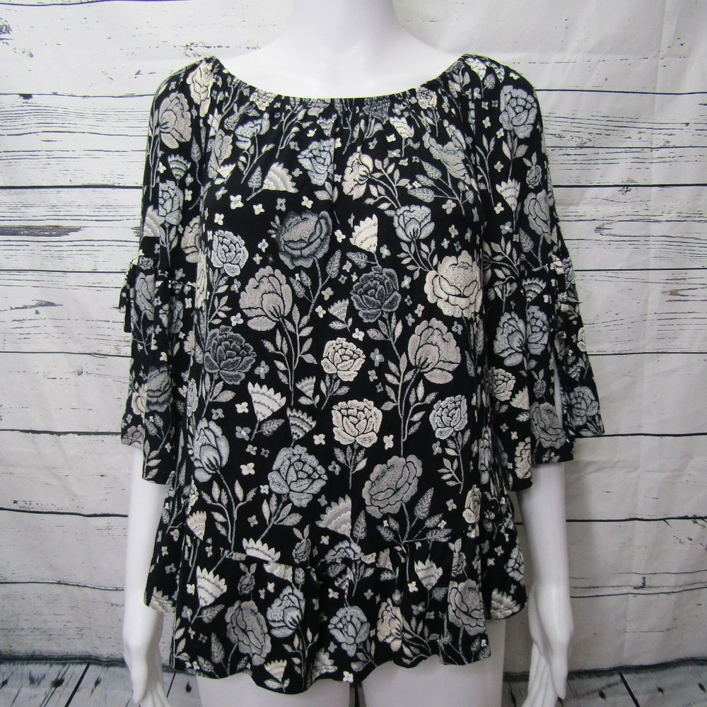 Style and Company Floral Top